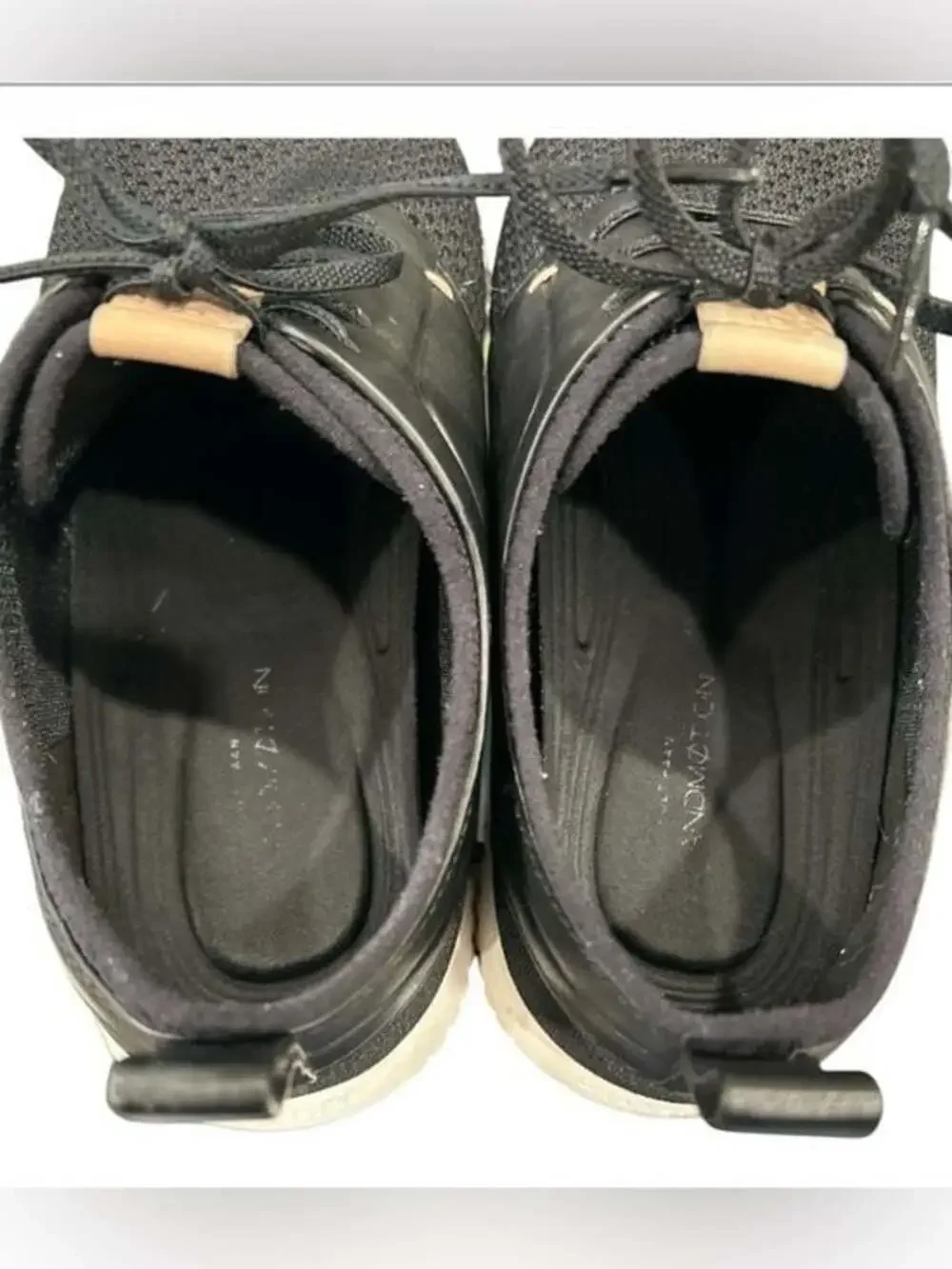 🏷️ Cole Haan Grand Motion Knit Mens Dress Sneakers Black C26395 Size 8M